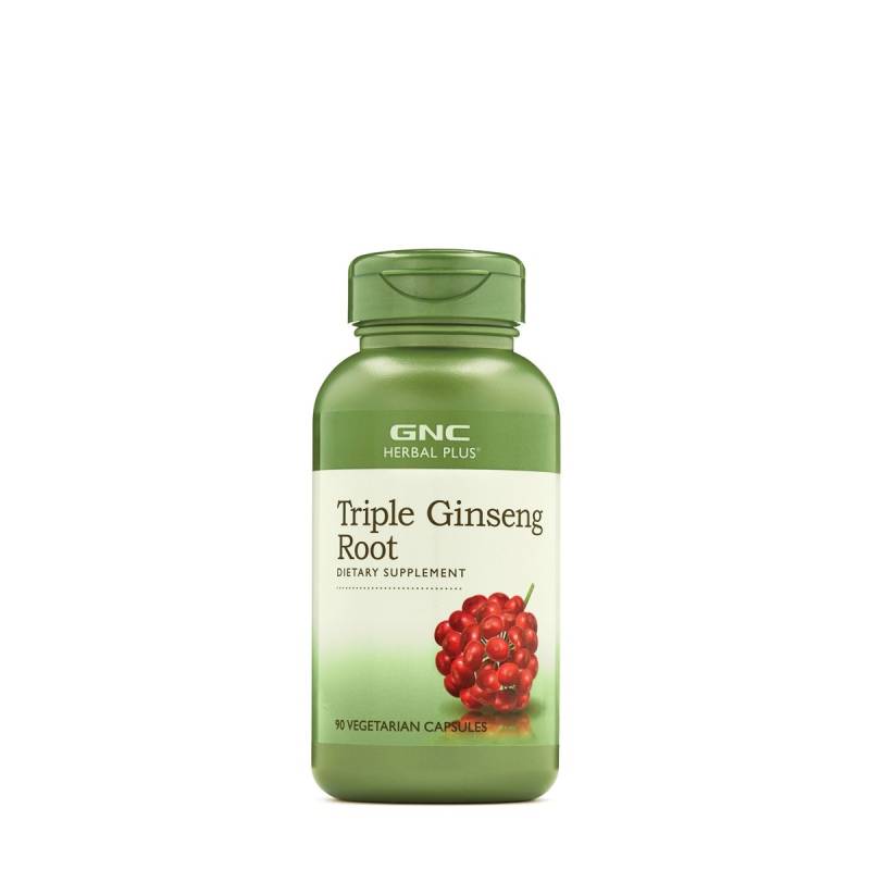Herbal plus triple ginseng root, radacina din trei tipuri de