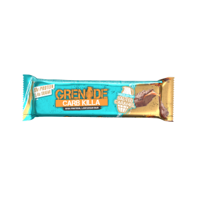 Grenade carb killa, baton proteic cu aroma de fulgi de ciocolata si caramel sarat, 60g - Gnc
