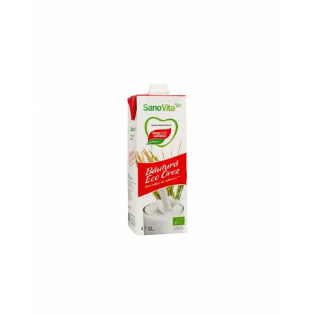 Lapte vegetal de orez 1l ECO-BIO - Sanovita