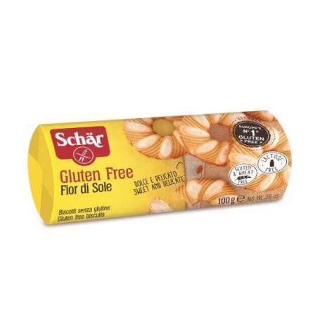 Biscuiti cu vaniliem Fior di Sole, fara gluten, 100g - Dr. Schar