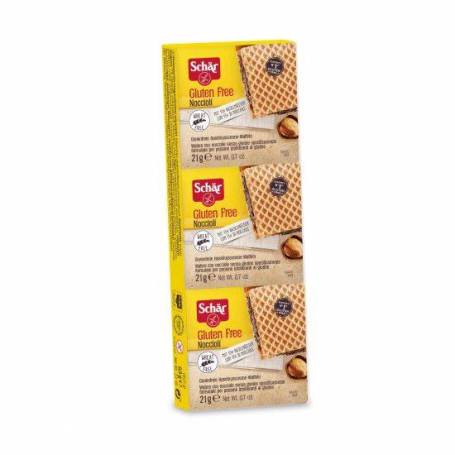 Napolitane cu crema de alune, Noccioli, fara gluten 63g - Dr. Schar