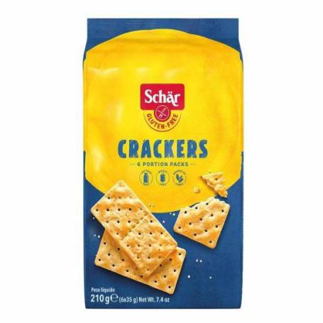 Crackers, Crackers, fara gluten, 210g - Dr. Schar
