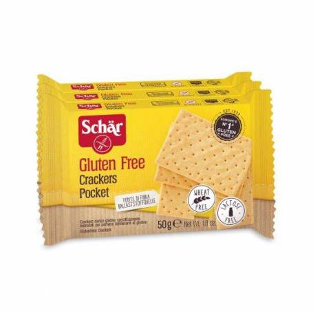 Crackers, Crackers Pocket, fara gluten, 150g - Dr. Schar