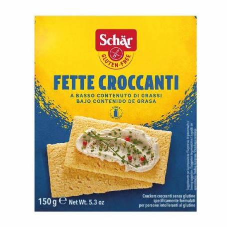 Felii de paine crocante, Fette Croccanti, fara gluten, 150g - Dr. Schar