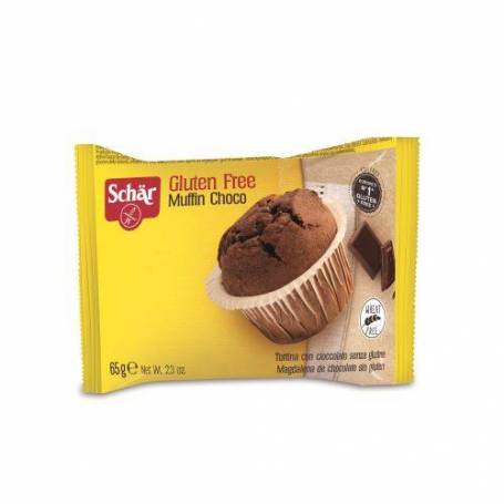Briosa cu ciocolata, Muffins choco, fara gluen, 65g - Dr. Schar