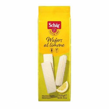 Napolitane cu lamaie, Wafers al Limone, fara gluten, 125g - Dr. Schar