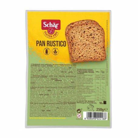 Paine feliata cu cereale, Pan Rustico, fara gluten, 250g - Dr. Schar