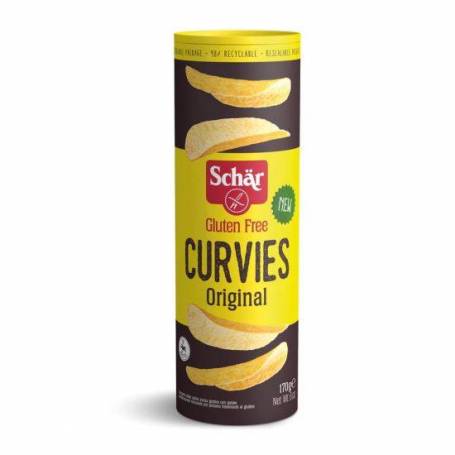 Chips original, Curvies, fara gluten,170g - Dr. Schar