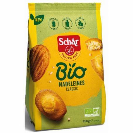 Madeleine clasice, fara gluten, eco-bio, 150g - Dr. Schar