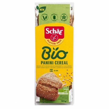 Chifle multicereale, Panini, fara gluten, eco-bio, 165g - Dr. Schar