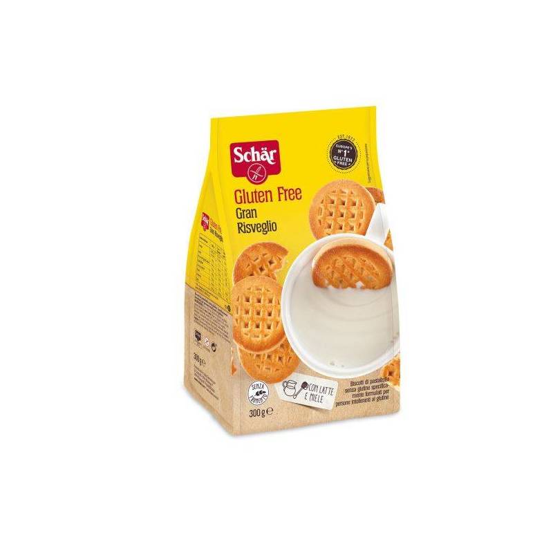 Biscuiti pentru mic dejun, Gran Risveglio, fara gluten, 300g - Dr.