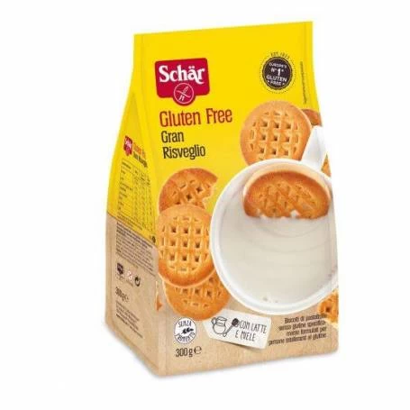Biscuiti pentru mic dejun, Gran Risveglio, fara gluten, 300g - Dr. Schar