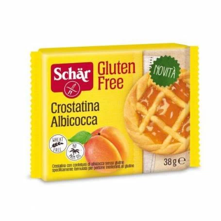 Tarta cu caise, Crostatina Albicocca, fara gluten, 152g - Dr. Schar