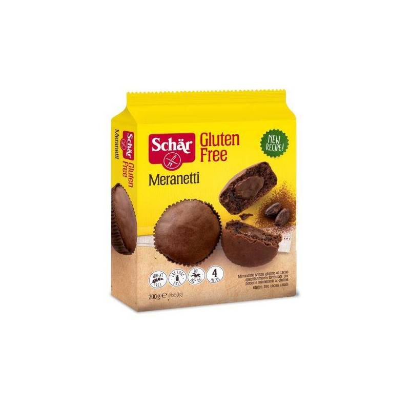 Meranetti - Briose cu cacao fara gluten, 200 g, Schar