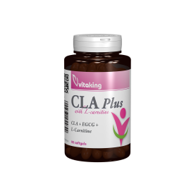 Supliment alimentar pentru slabit cu CLA, 90cps - Vitaking