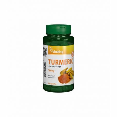 Turmeric, Curcuma, 700mg, 60cps - Vitaking