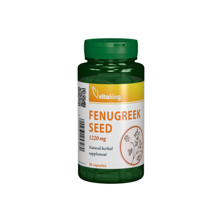 Schinduf, Fenugreek, 610mg, 90cps - Vitaking