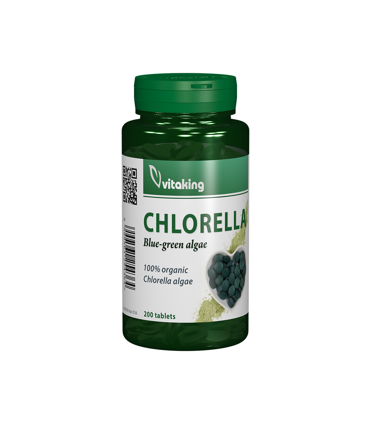 Chlorella, 500mg, 200cpr - vitaking
