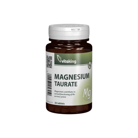 Taurat de Magneziu, 30cpr - Vitaking
