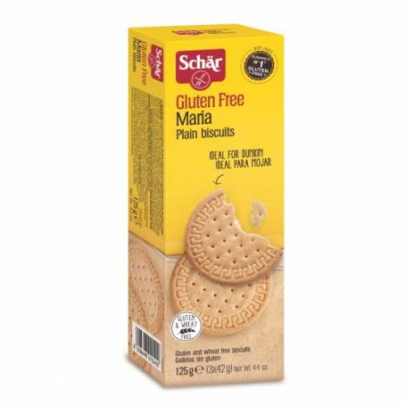 Maria - biscuiti clasici fara gluten - 125g (3x42g) - Dr. Schar