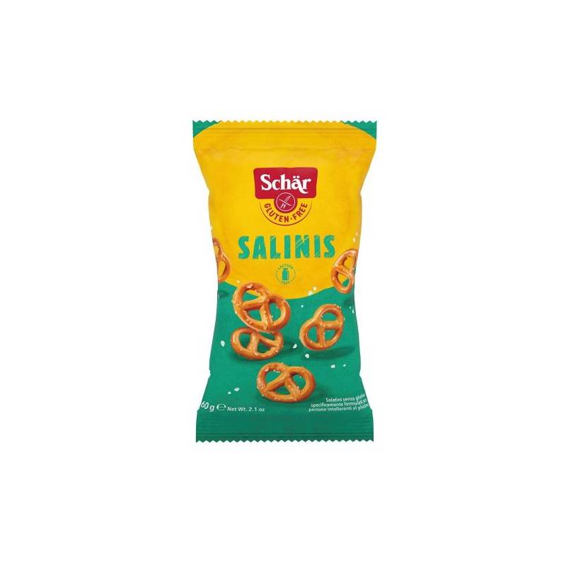 Salinis - covrigei Prezel fara gluten - 60g - Dr. Schar