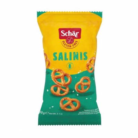 Salinis - covrigei Prezel fara gluten - 60g - Dr. Schar