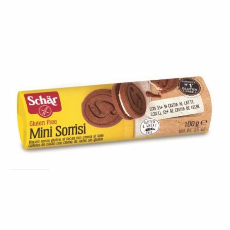 Mini sorrisi biscuiti, 100g - Dr. Schar