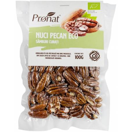 NUCI PECAN, SAMBURI CURATI Eco-Bio 100g - Pronat