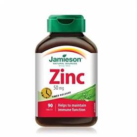 Zinc 50mg, 90tbl - Jamieson