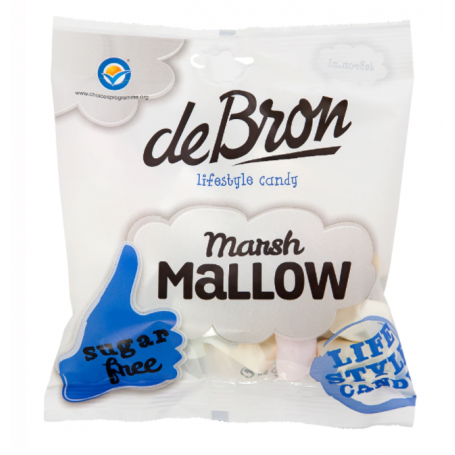 Bezele, marshmallow, fara zahar, fara gluten, 75g - Debron