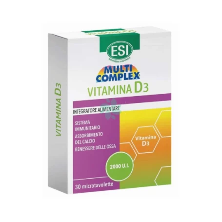 Multi complex Vitamina D3 2000ui, 30tbl - Esitalia