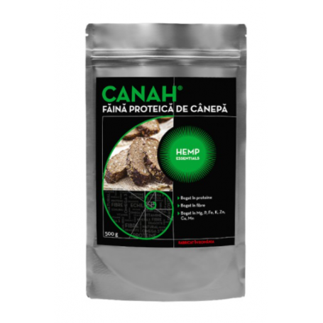 Faina de canepa proteica, 500g - Canah