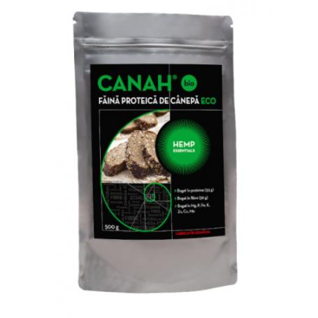 Faina de canepa proteica, eco-bio 500g - Canah