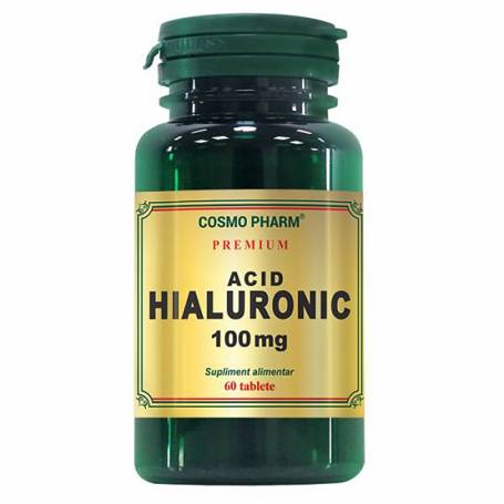 ACID HIALURONIC 100MG, 60 tablete, Cosmo Pharm