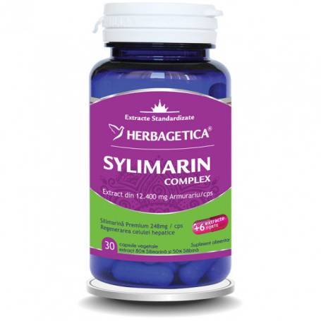 Silymarin 80/50 Detox Forte 30cps - Herbagetica