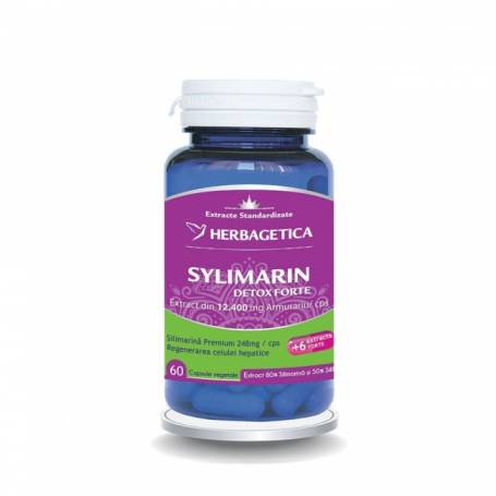 Silymarin 80/50 Detox Forte 60cps - Herbagetica