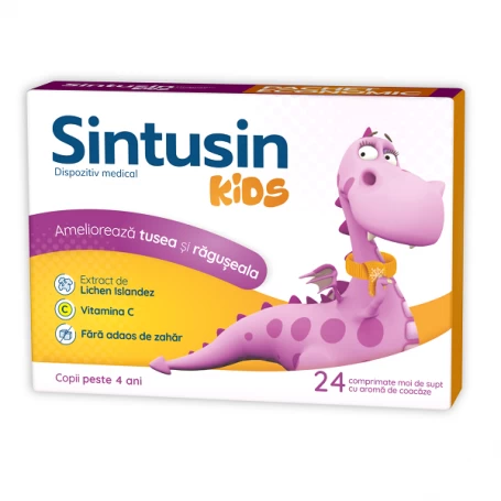 Sintusin Kids, 24cpr - Zdrovit