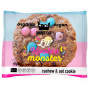 Cookie cu dropsuri de ciocolata colorate, fara gluten, eco-bio, 50g - Dragon Superfoods