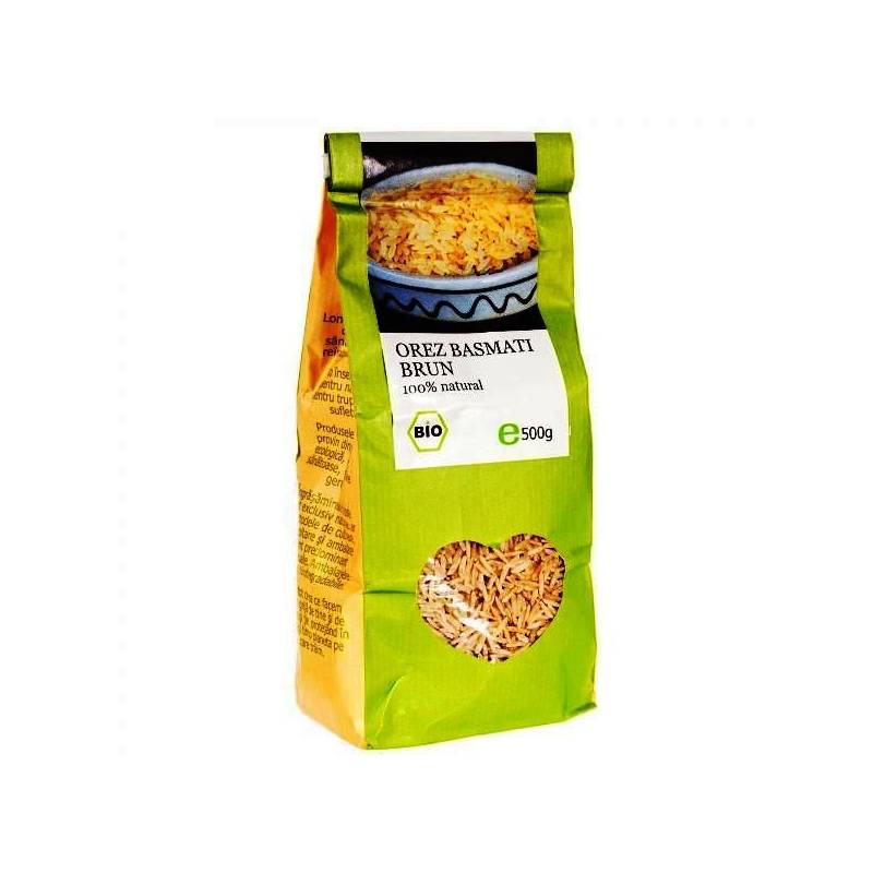 Orez basmati brun integral EOC-BIO 500g - LONGEVITA