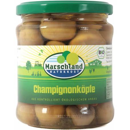 Ciuperci Champignons, eco-bio, 330g - Marschland Naturkost