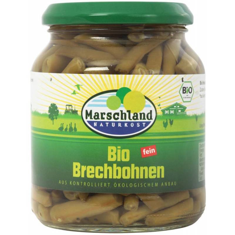 Fasole verde, eco-bio, 340g - Marschland Naturkost