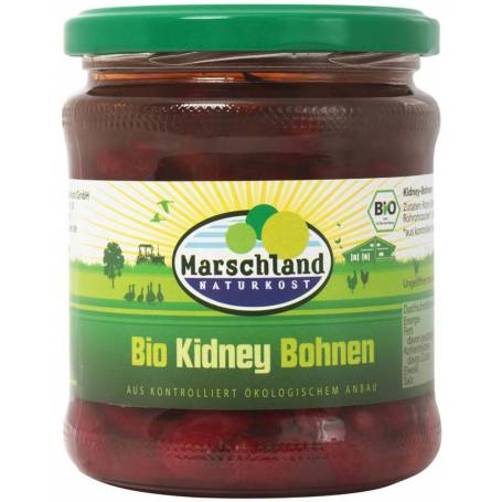 Fasole rosie kidney, eco-bio, 330g - Marschland Naturkost