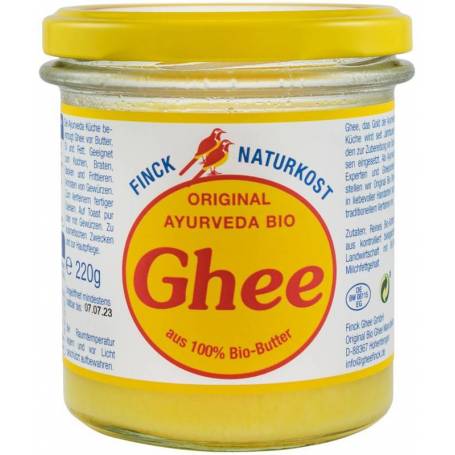 Unt ghee, eco-bio, 220g - Finck Naturkost