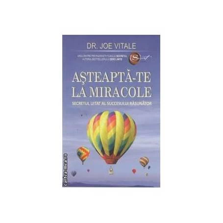 Asteapta-te la miracole -carte- Vitale Joe - Adevar Divin