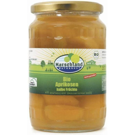 Compot de caise jumatati, eco-bio, 680g - Marschland