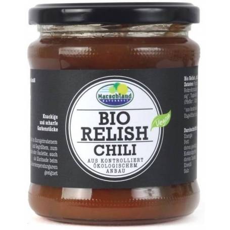 Sos Relish cu chilli, eco-bio, 325g - Marschland
