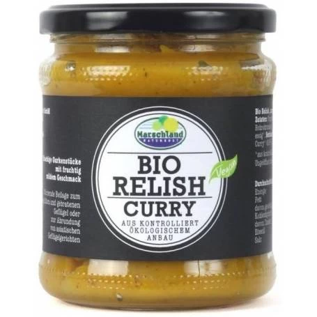 Sos Relish cu curry, eco-bio, 325g - Marschland