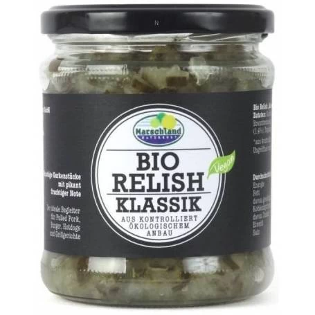 Sos Relish klassik, eco-bio, 325g - Marschland