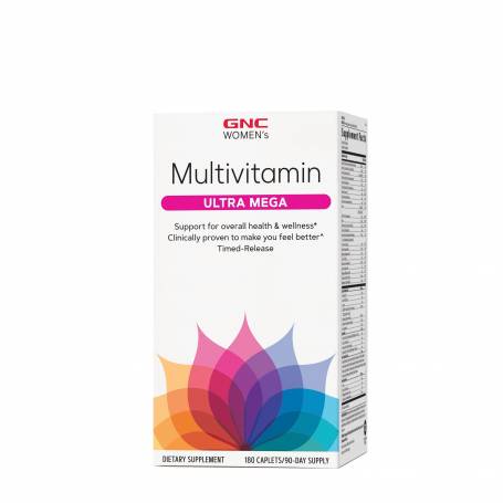 Women's Multivitamine Ultra Mega, Multivitamine Pentru Femei,180tbl - GNC