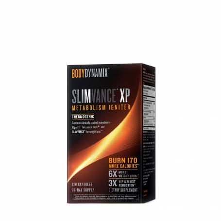 Bodydynamix slimvance xp metabolism igniter, termogenic, 120cps - Gnc